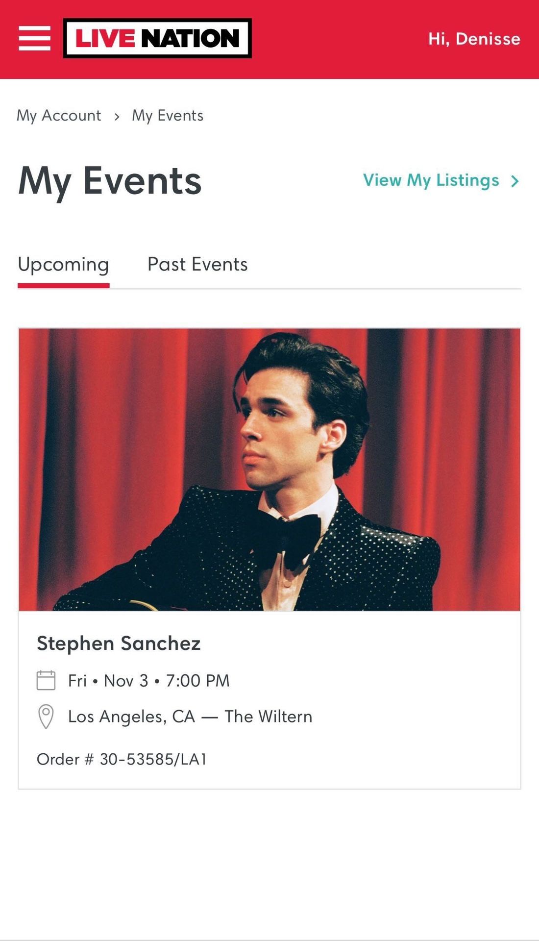 Stephen Sanchez Tickets