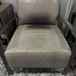 Mitchell Gold + Bob Williams Leather Arm Chair