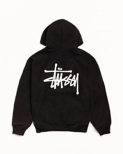 STUSSY HOODIE ( ALL BLACK)
