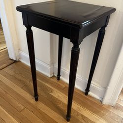 Square Solid Wood Side Table