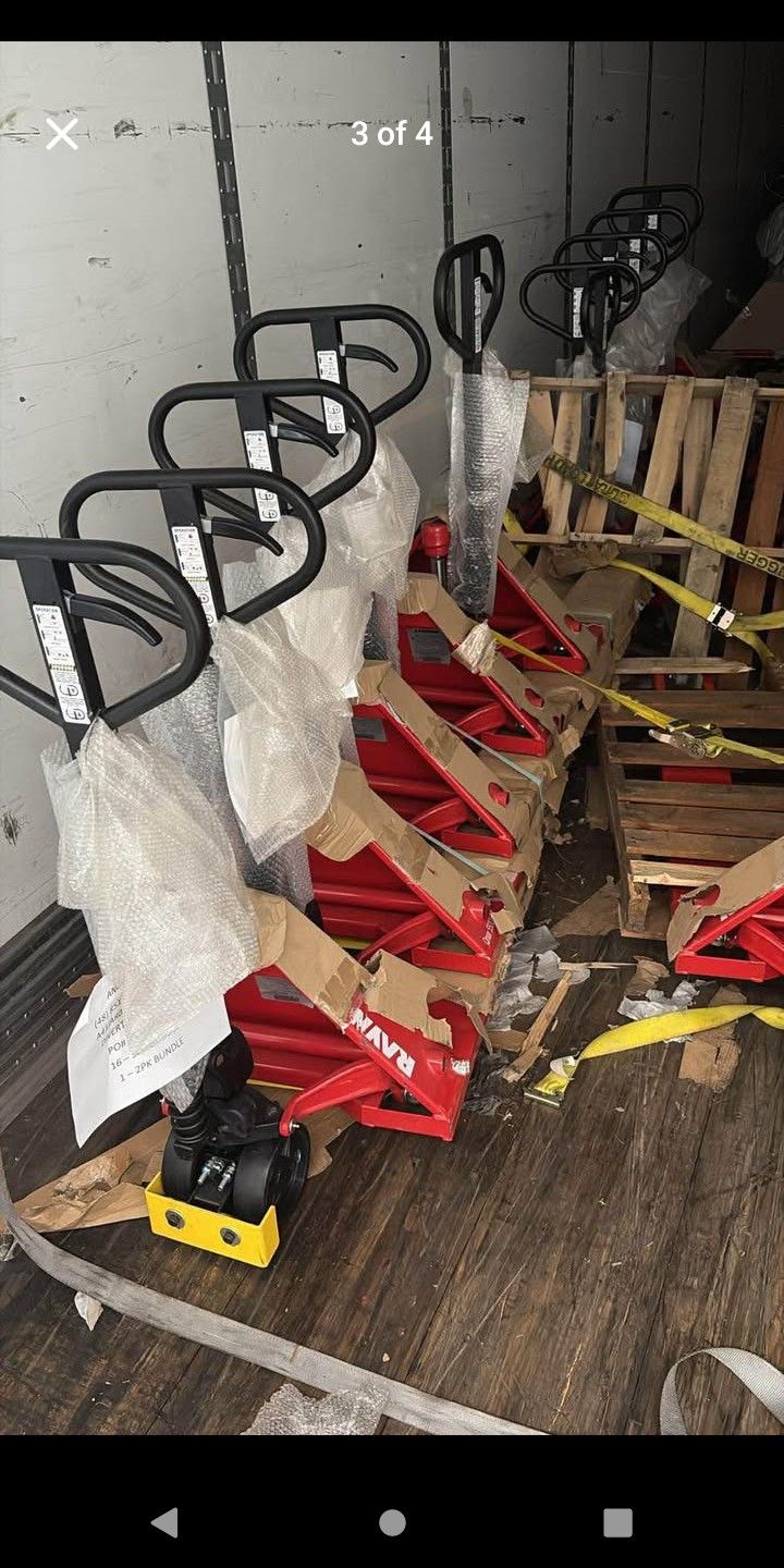 New Pallet Jacks Raymond,Etc We Deliver Free