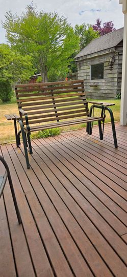 Garden Glider Bench