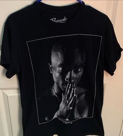Vintage Bravado Tupac Shakur 1(contact info removed) Rap Tee Shirt Medium