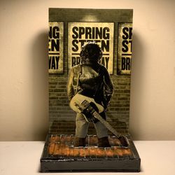 Bruce Springsteen on Broadway Limited addition mixed media sculpture created for Bruce Springsteen‘s charity one of five pieces 9 x 12 x 8 deep minimu