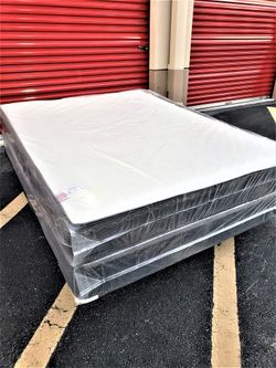 New QUEEN MATTRESS and BOX SPRING 2PC