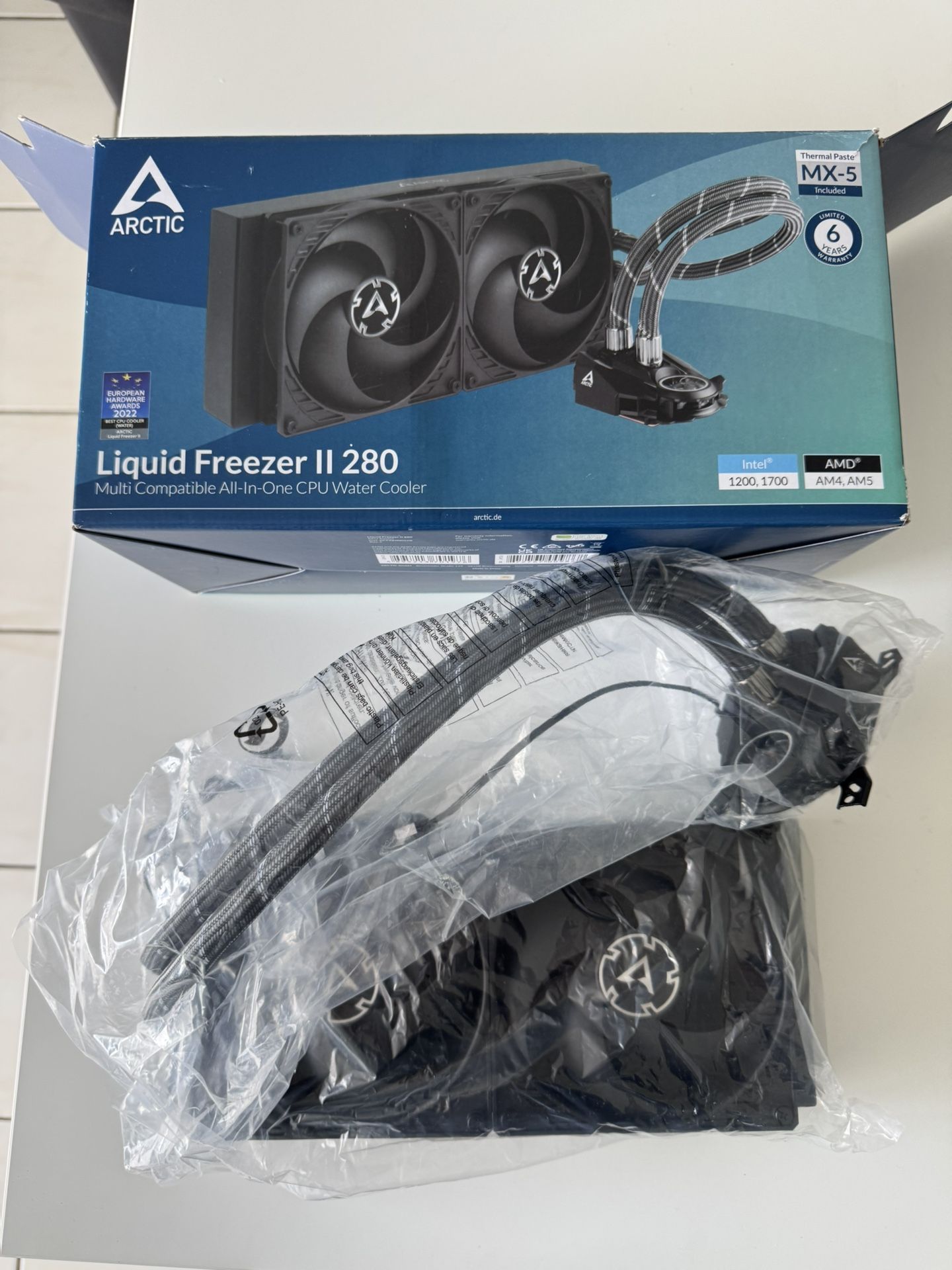 Artic Liquid Freezer II 280 AIO + Corsair Fans