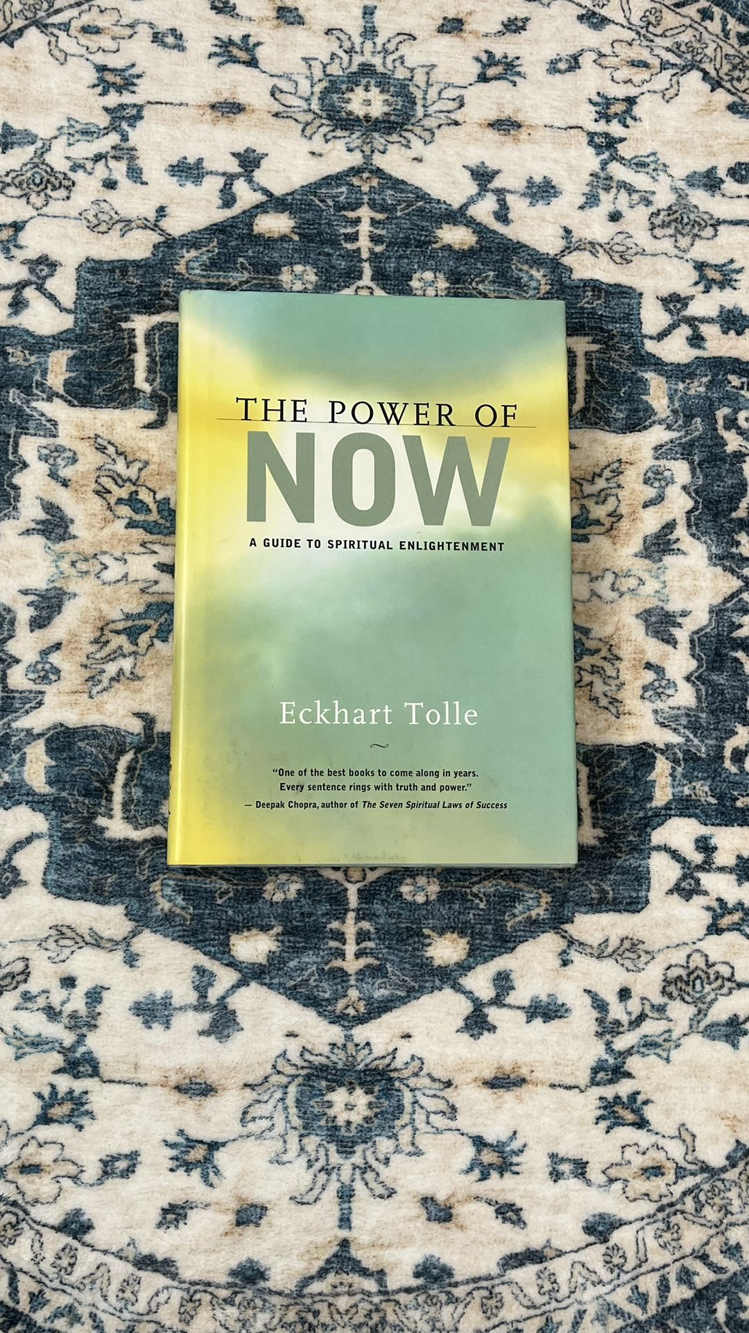 The Power Of Now Eckhart Tolle A Guide To Spiritual Enlightenment Hardcover Book