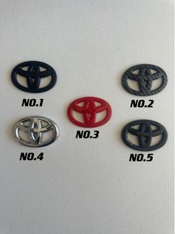 For toyota  car steering wheel cap  cover  For Tacoma Tundra Blackout Steering Wheel Emblem Overlay Protector Anti-scratch