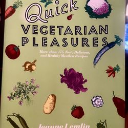 Vegetarian Cookbook, Brand New