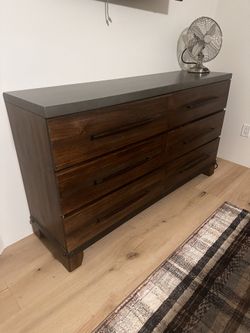 Dressers With Metal Top