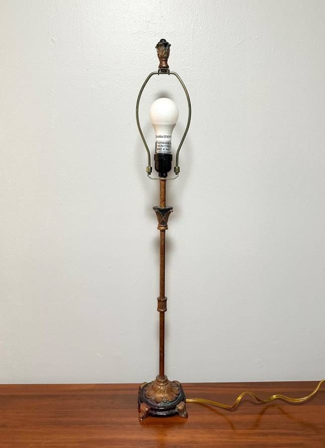 31 Inch High Candlestick Lamp