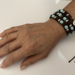 Hand Crafted Beaded Wrap Bracelets
