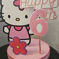 Hello Kitty Centerpices 