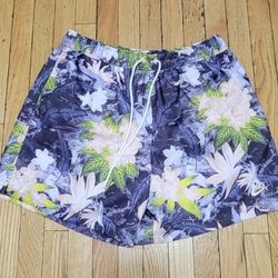 Nike Sportswear Mens Flow Shorts Floral Print Size L