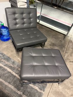 Chair and Ottoman