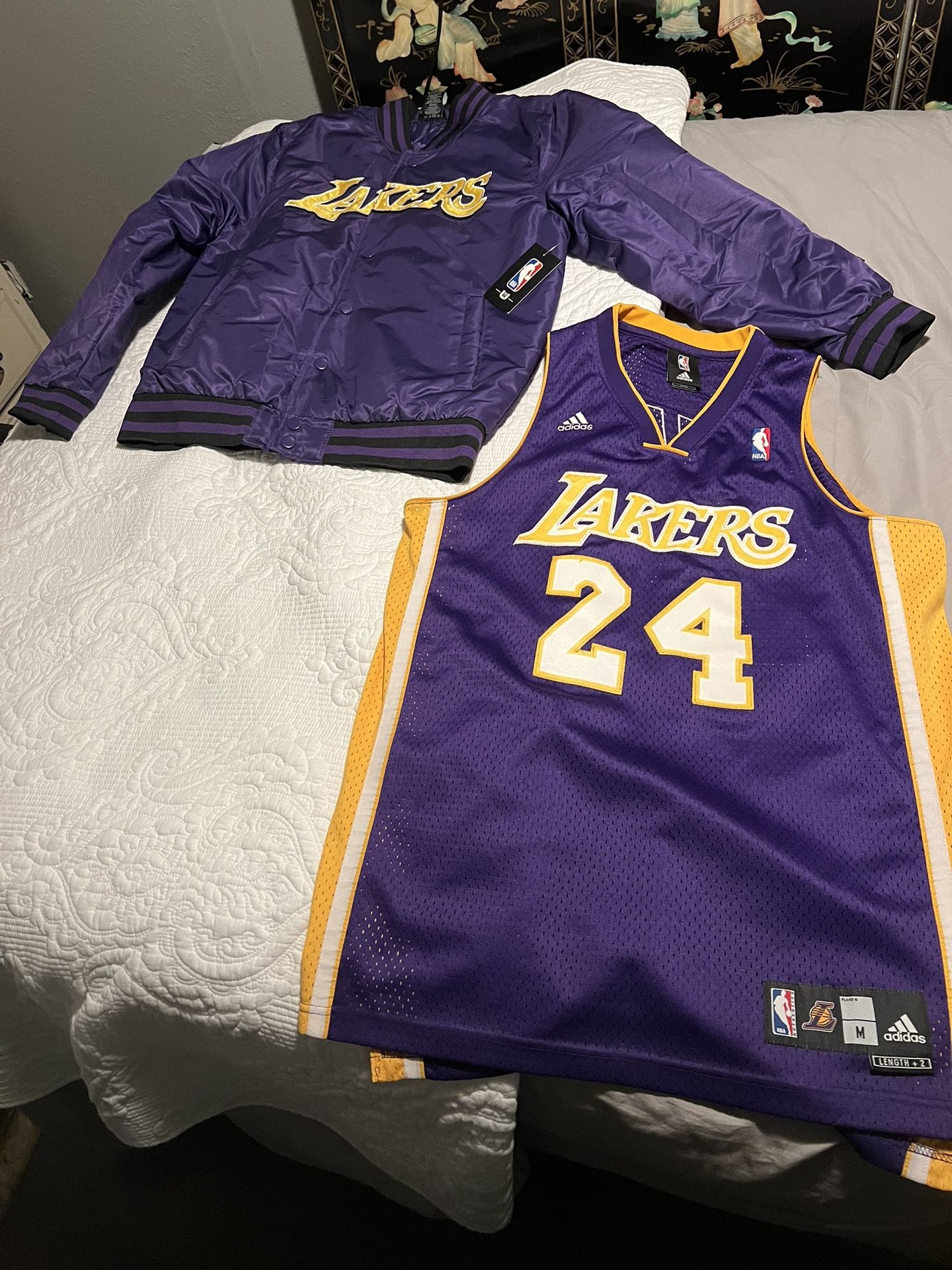 Kobe Jersey—laker Jacket 