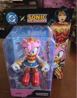 Sonic DC collectables 5” Amy as Wonder woman