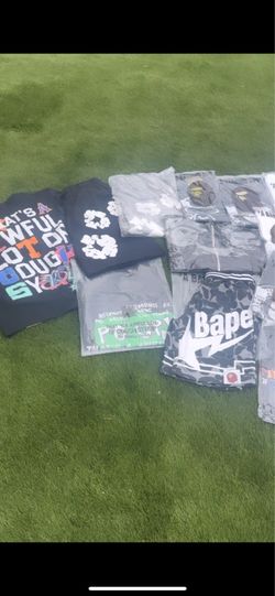 Shirts, shorts, hoodies