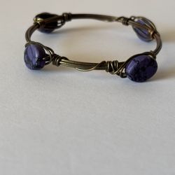 Copper Charoite Bracelet