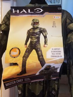 Brand new boy's Halloween costume "master chief"