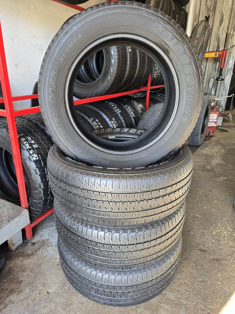20 INCH TIRE 275/55R20 BRIDGESTONE DUELER H/L