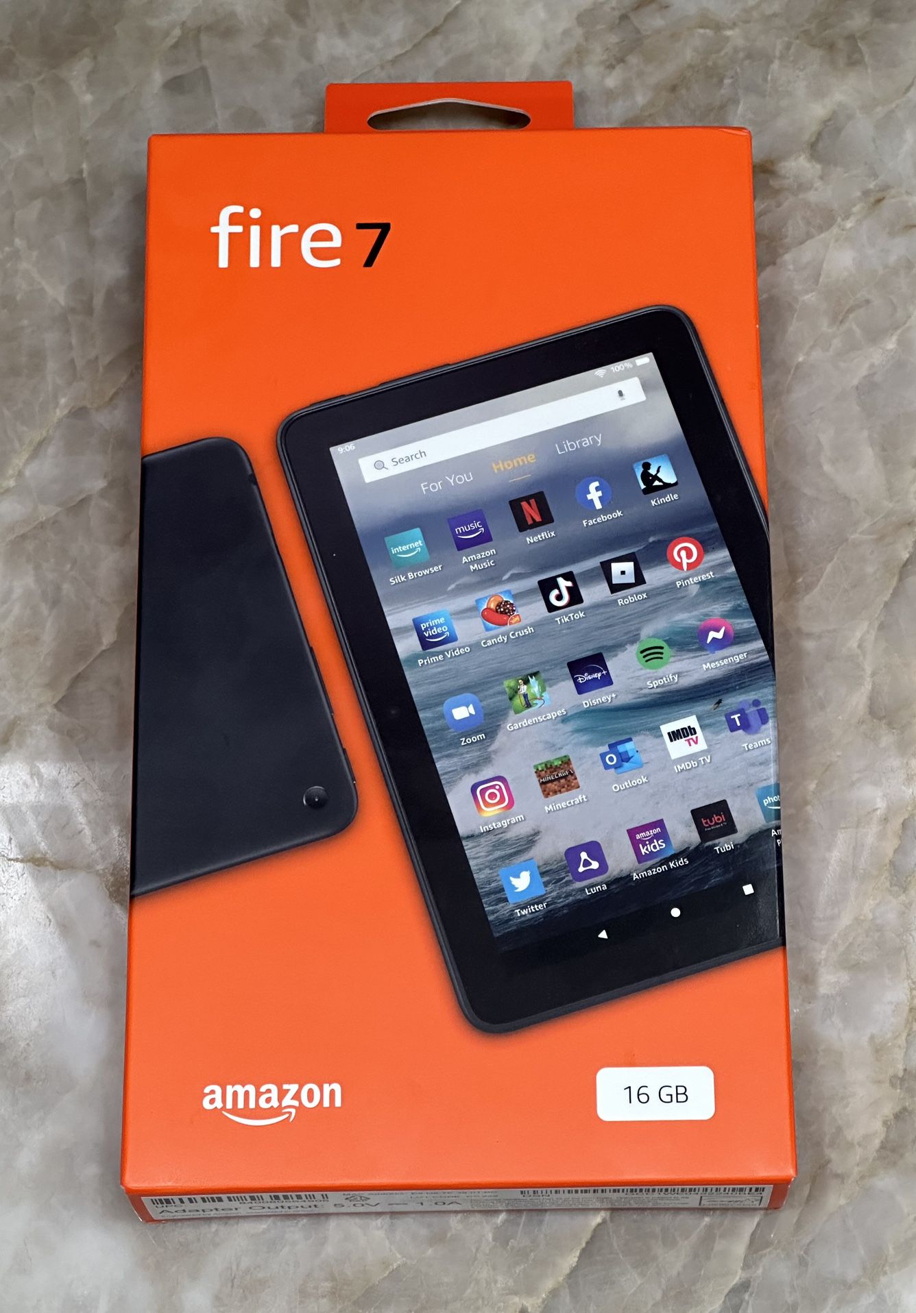 Amazon Fire 7  (12th gen) WiFi Enabled Tablet - Black