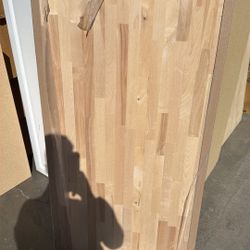 4ft x 25 in butcher block brand new $89