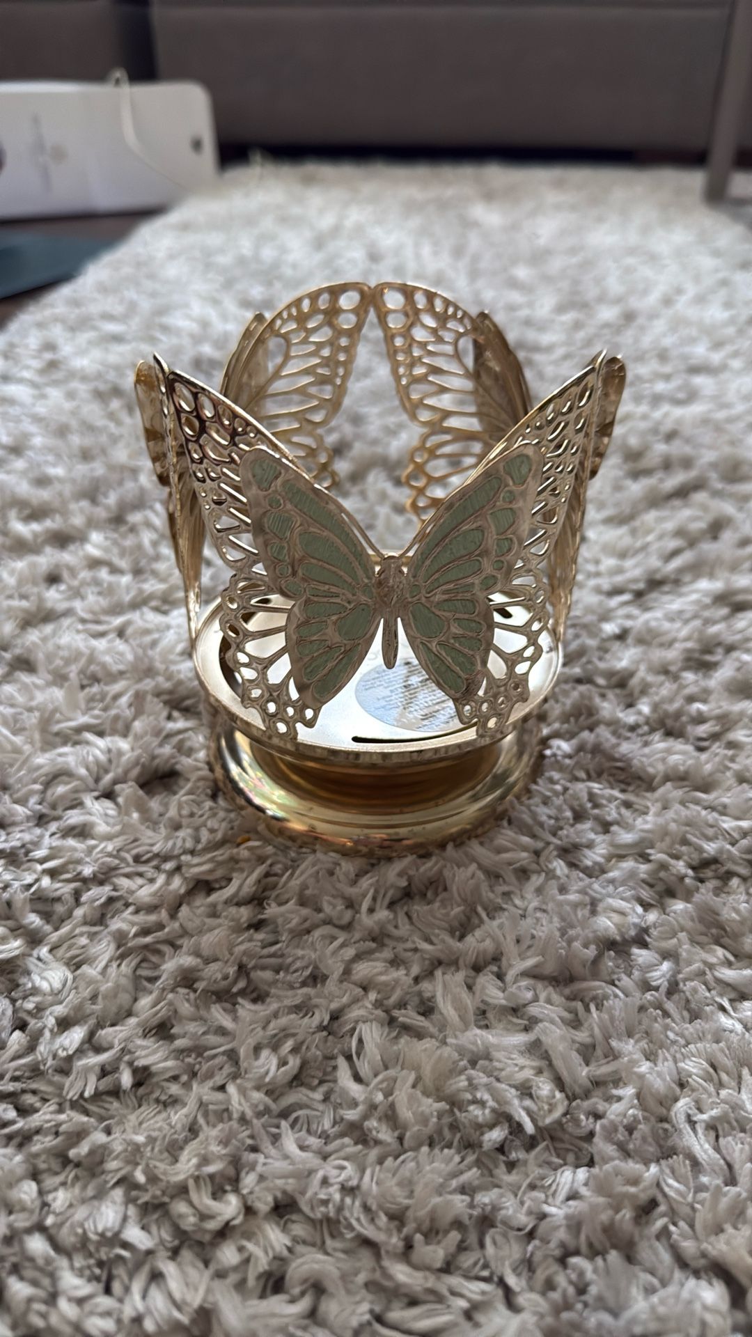Bath & Body Works Butterfly Candle Holder