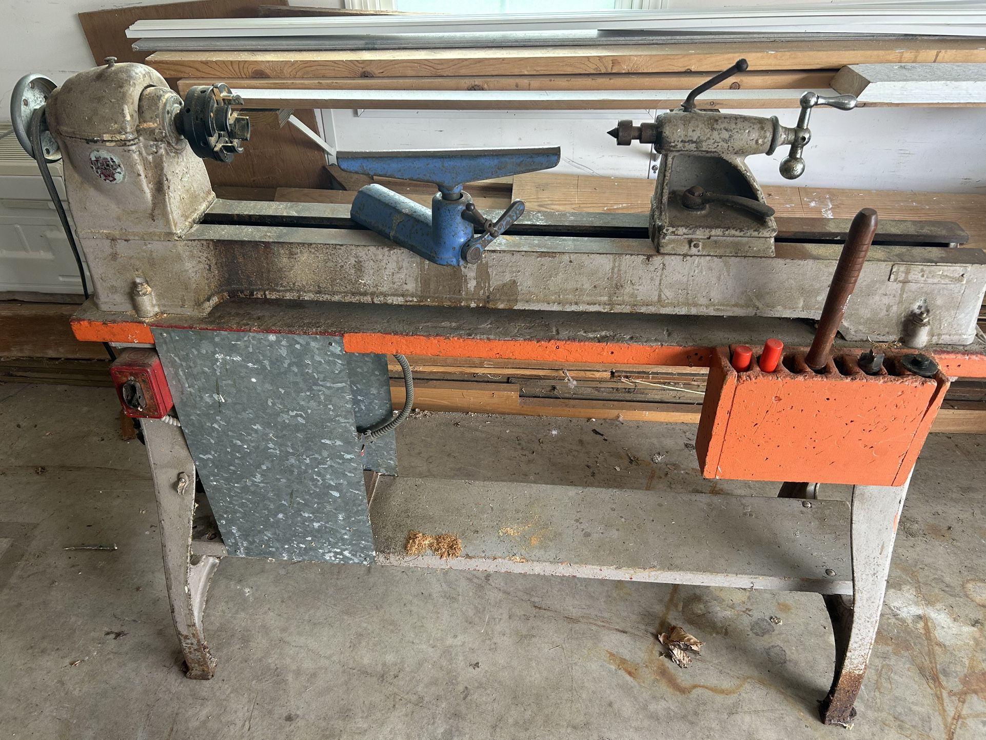 Antique Wood Lathe