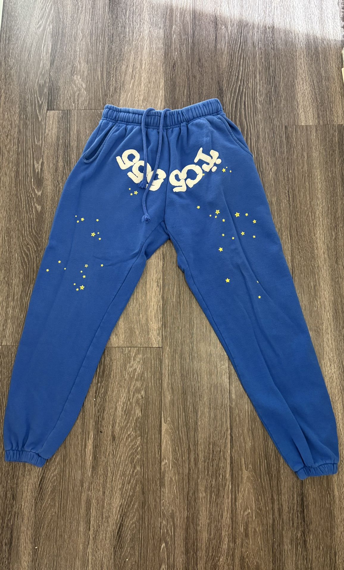 Spider blue joggers