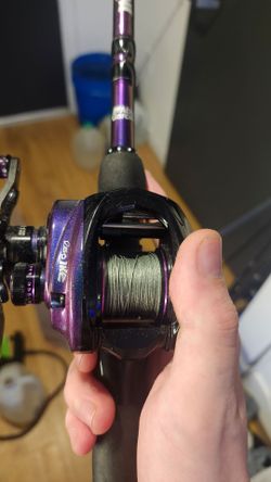 Revo ike baitcaster fishing rod for bass