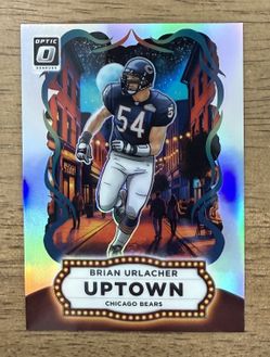 2025 Donruss Optic BRIAN URLACHER Uptown Prizm SSP CASE HIT #3 Chicago Bears