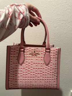pink & purple tote