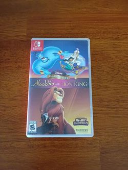 Disney's Aladdin and Lion King 16-Bit Classics Switch Game