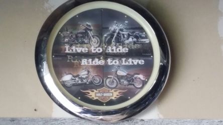 Harlydavidson wall clock