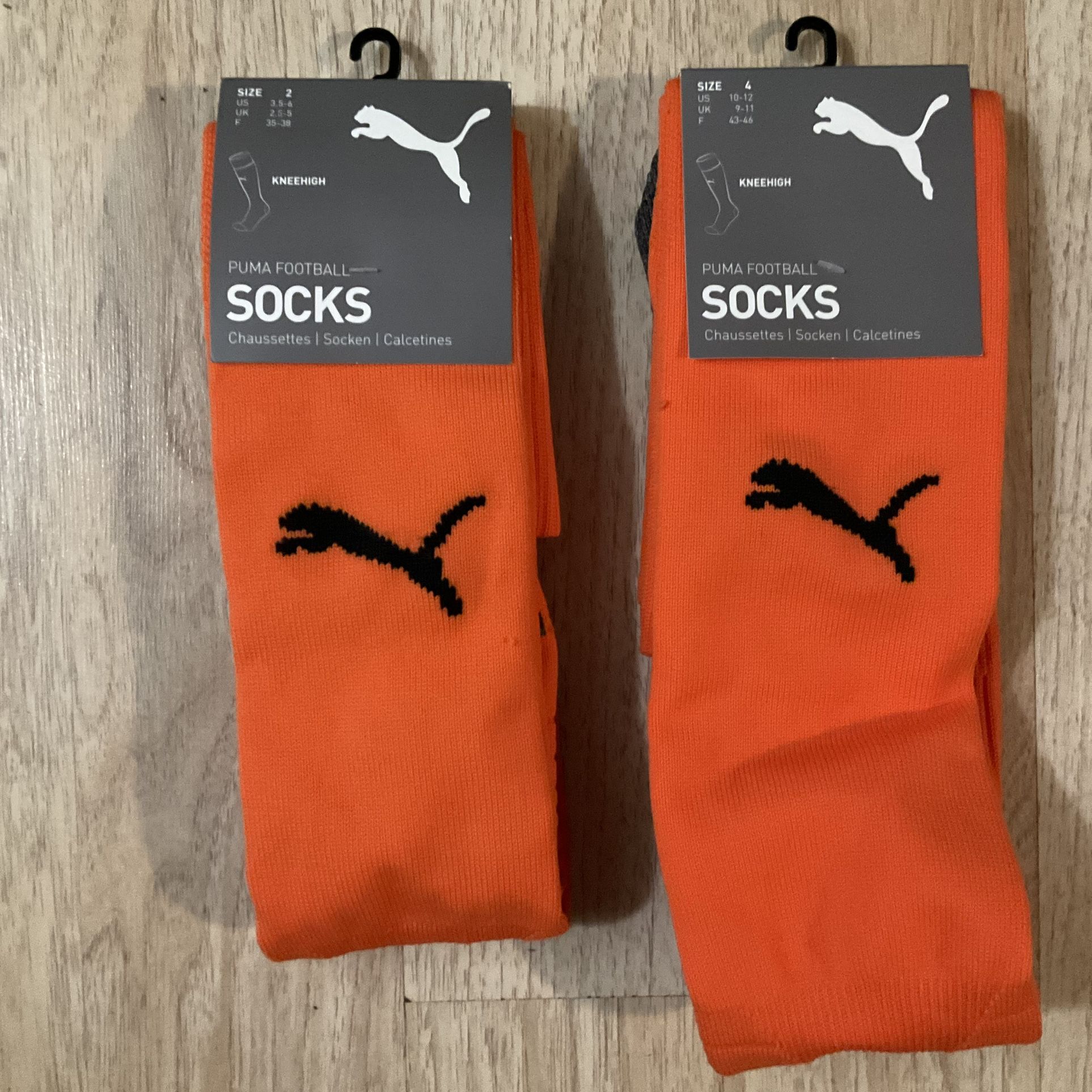 2 Pair puma Football Socks And 1 Puma Dry-cell T Shirt Size M