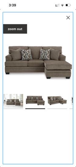 Stonemeade Taupe Sofa Chaise