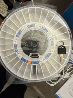 Automatic Pill Dispenser with Lock and Key