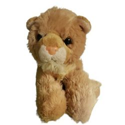 plush realistic lion cub 6" Aurora 