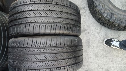 Par de llantas Michelin Pilot sport all season 4 255/35/ZR/19 96y año 2024 90% de vida