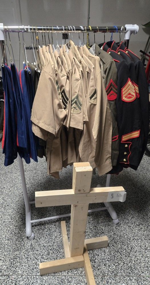 Military Uniforms and cases