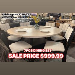 7pcs Dining Set 