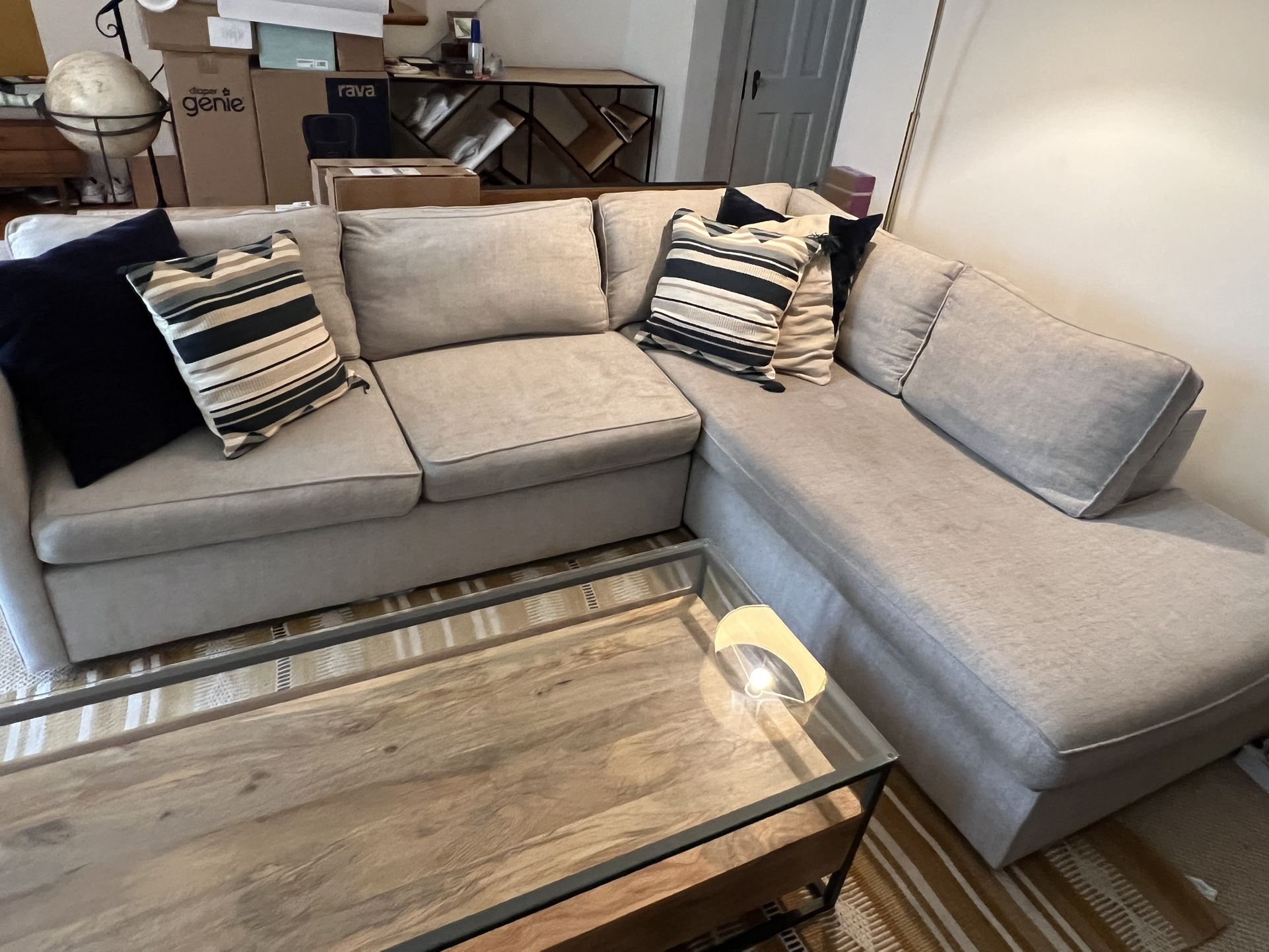 West Elm Harris Sectional Couch