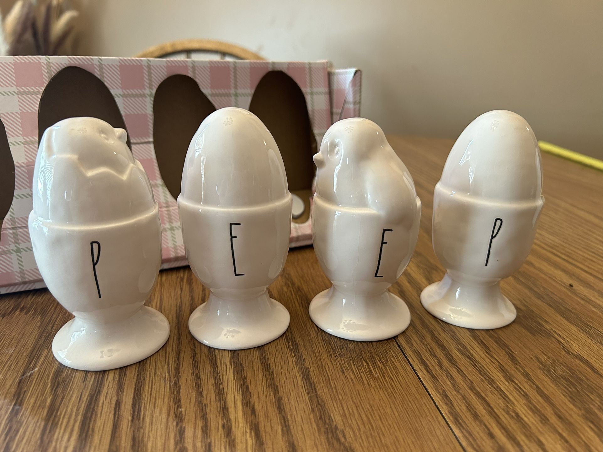 Rae Dunn Easter Decor PEEP egg Chicks