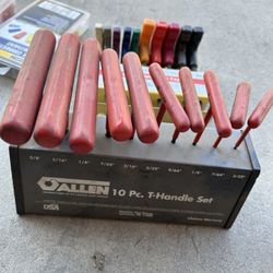 Allen 10 Piece T-Handle Set
