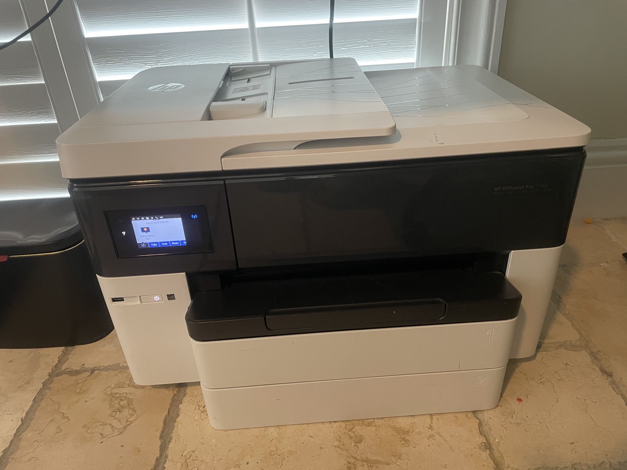Hp printer Office Jet Pro 7740