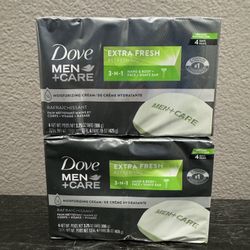 Dove Bar Soap  (4 Bars Per Pack)