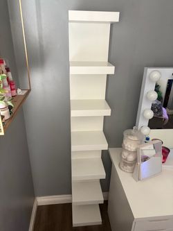 Ikea white display shelf