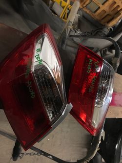 Honda accord 2014 tail lights both