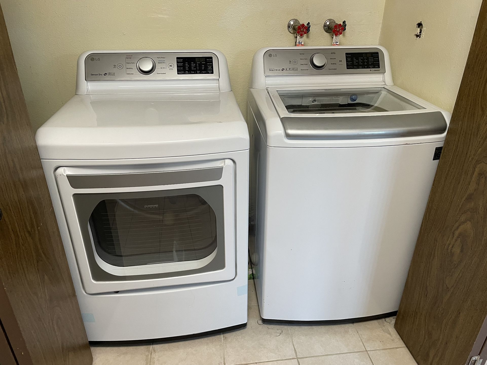 LG Washer And Dryer